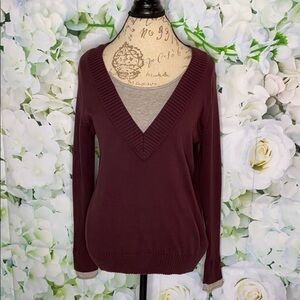 STAMP10 Sweater With Neck Insert XL